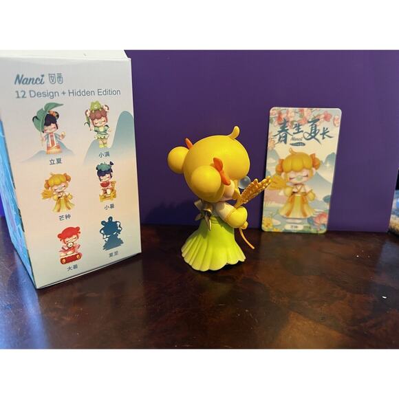 Rolife X Nanci GRAIN IN BEARD Solar Terms Mini Figure Designer Art Toy NEW - Picture 5 of 8